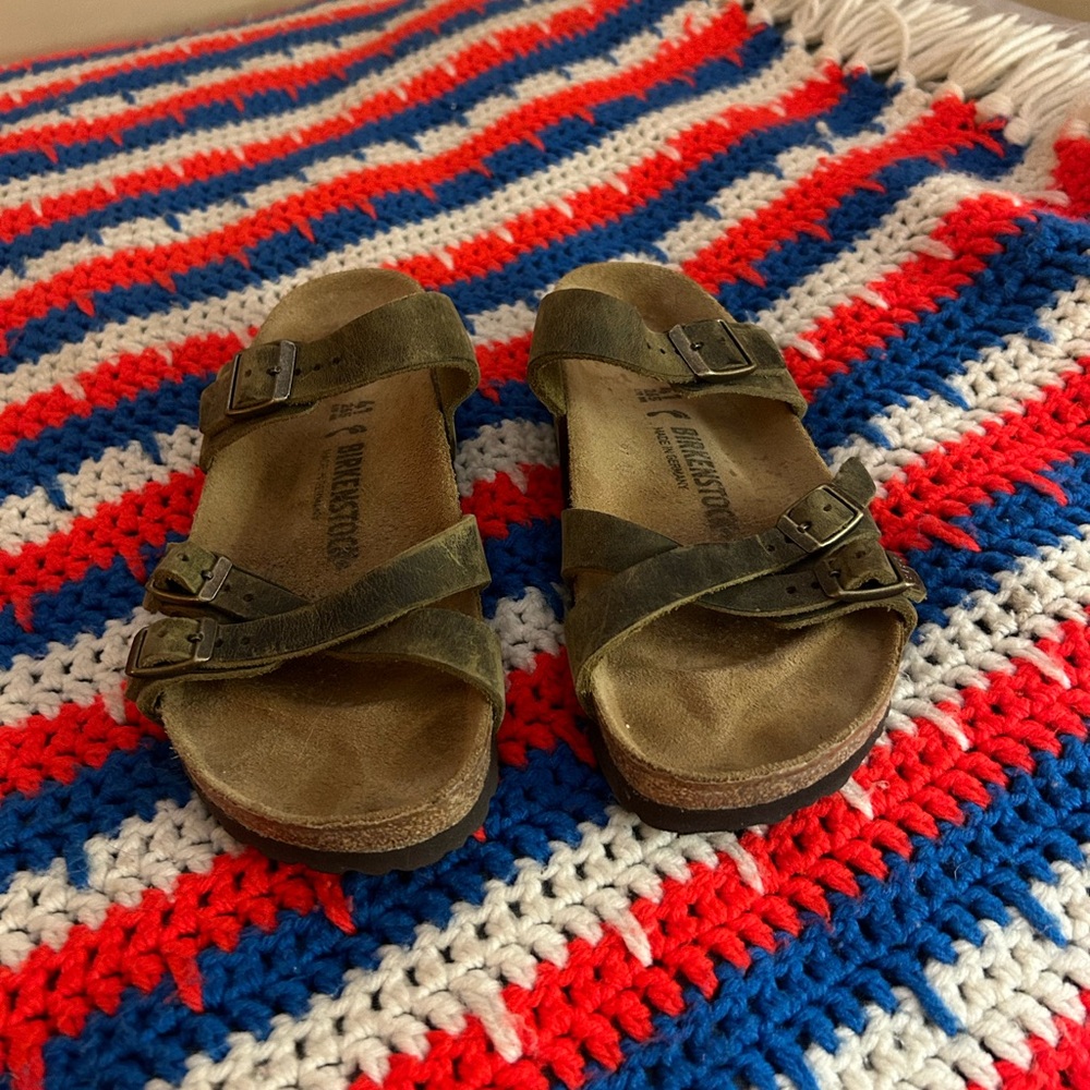 Birkenstock Jade Franca Oiled Sandals